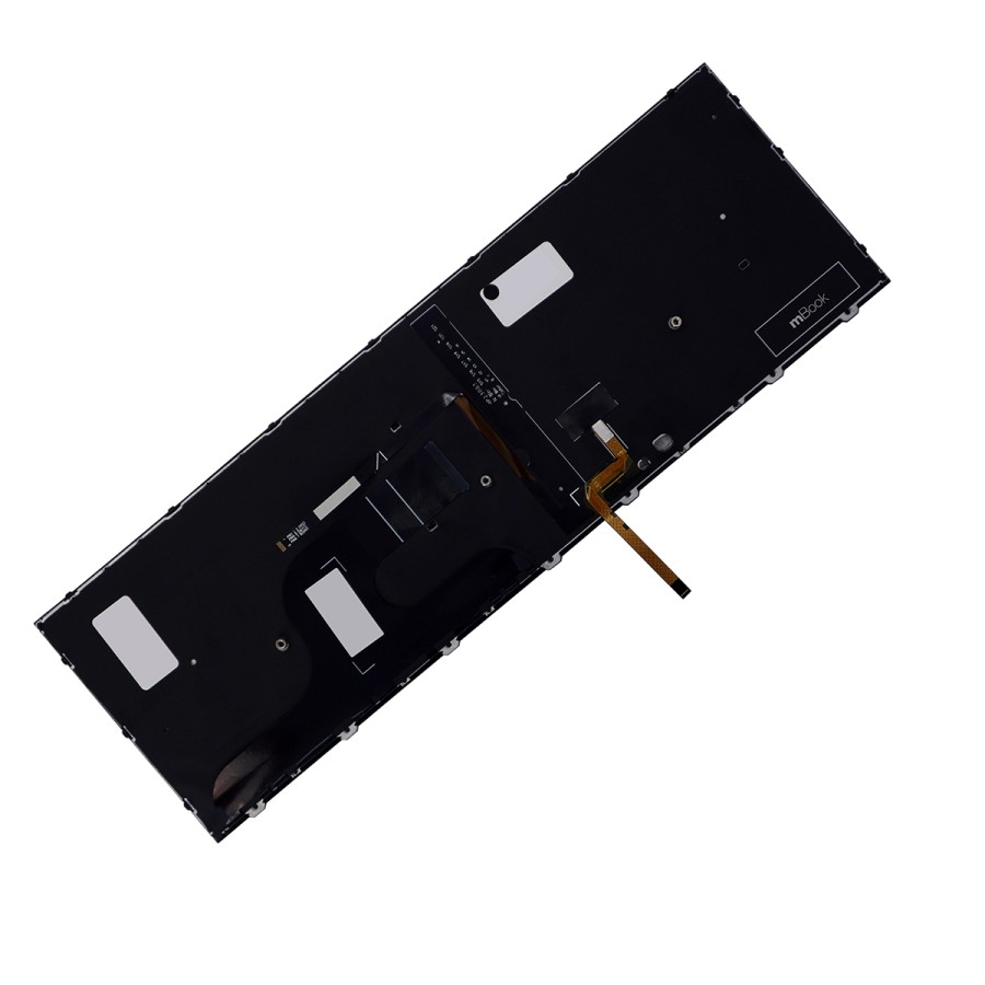 Teclado compatível com HP 9Z.NHNBC.101 Com LED, 