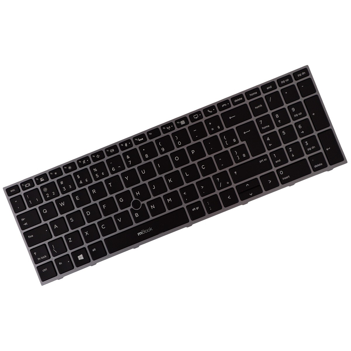 Teclado compatível com HP L28407-201 BR LED Stick, 