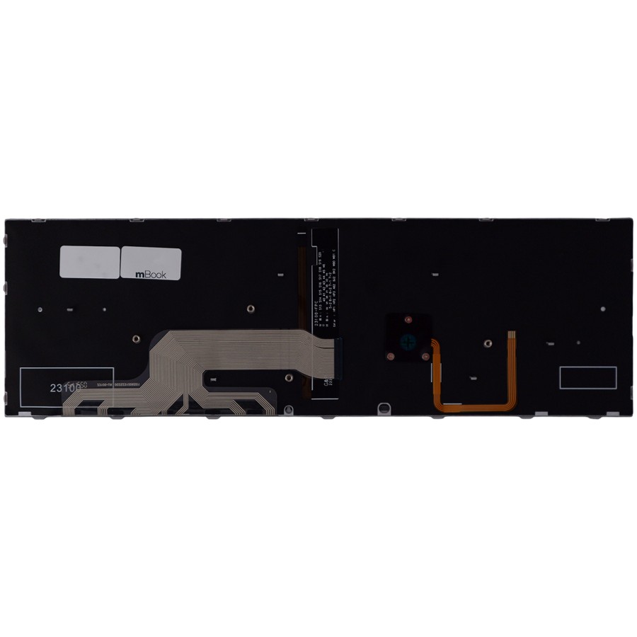 Teclado para HP ZBook 15 G5, G6 BR LED Pointing Stick, 