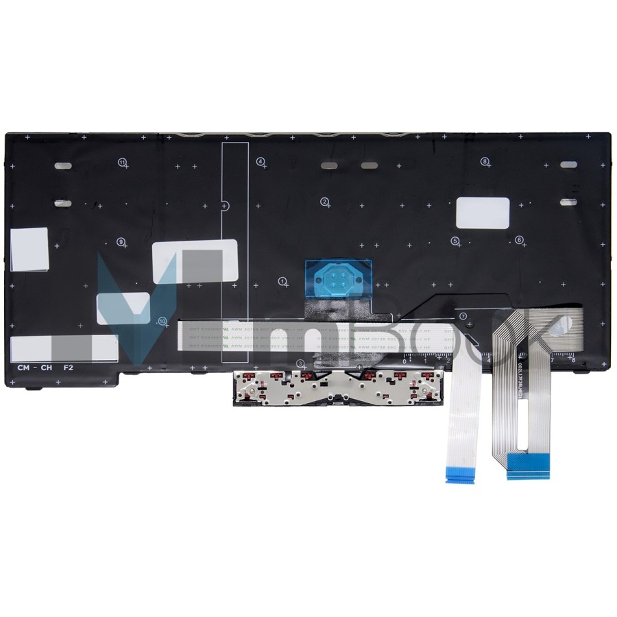 Teclado compatível com Lenovo 5M10Z41159 BR ABNT2, 