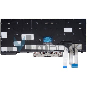 Teclado compatível com Lenovo 5M10Z41159 BR ABNT2, 