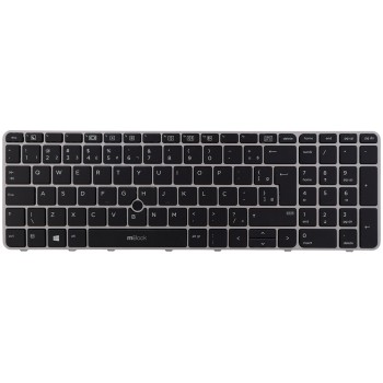 Teclado compatível com HP 836308-AD1 Sem LED, 