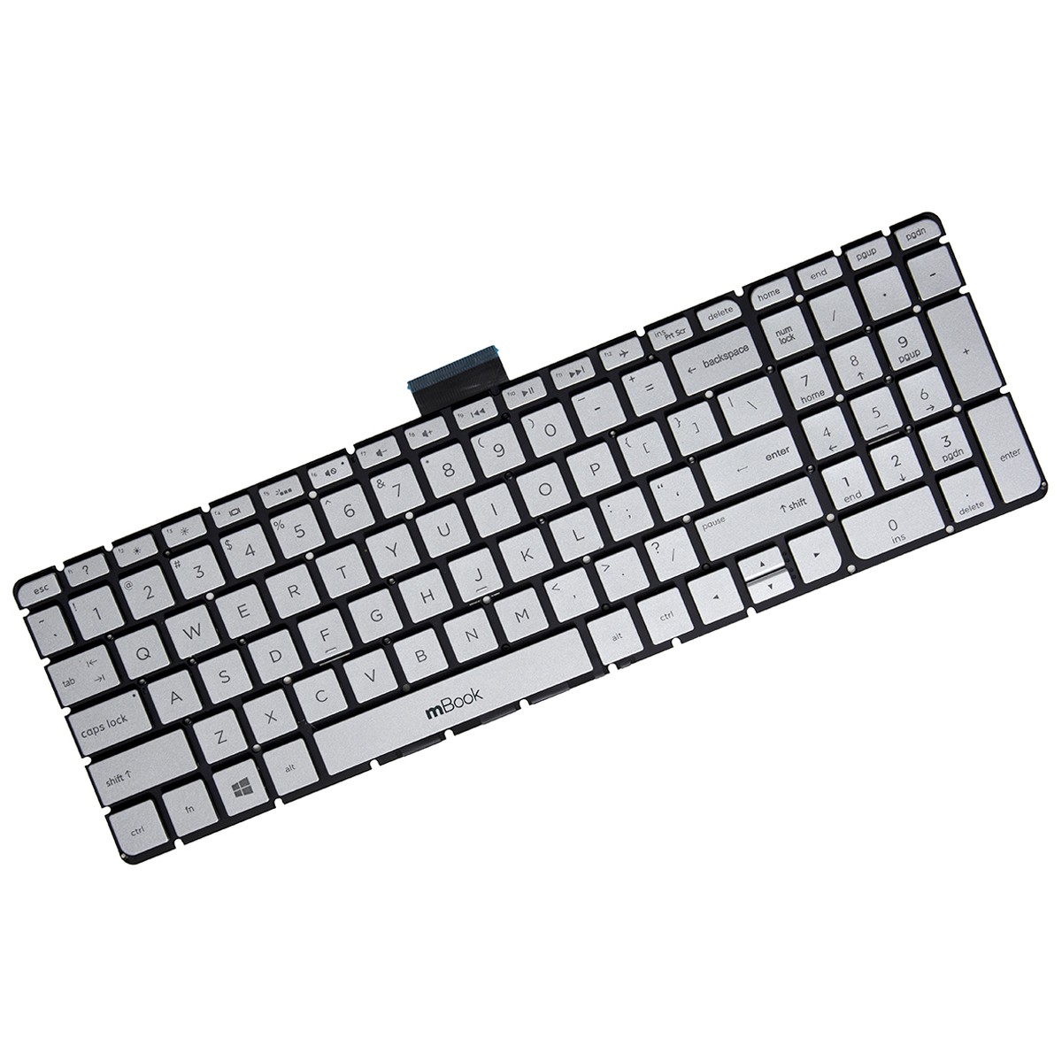 Teclado pra HP Envy compatível com PN 798954-001 US Com LEDs, 