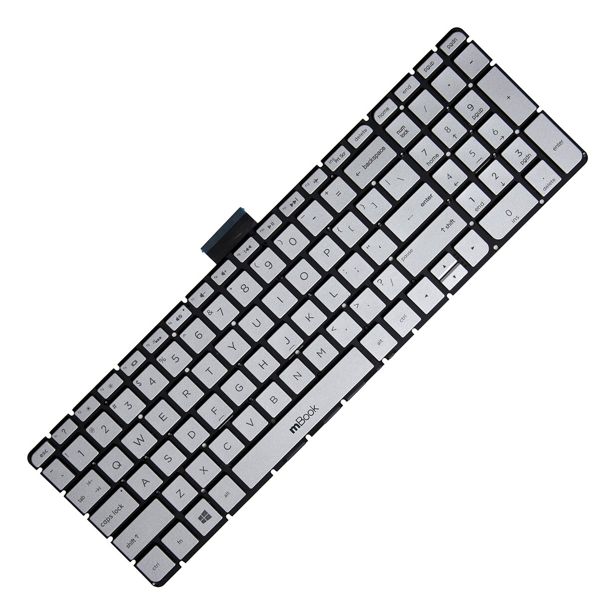 Teclado pra HP Envy compatível com PN 798954-001 US Com LEDs, 