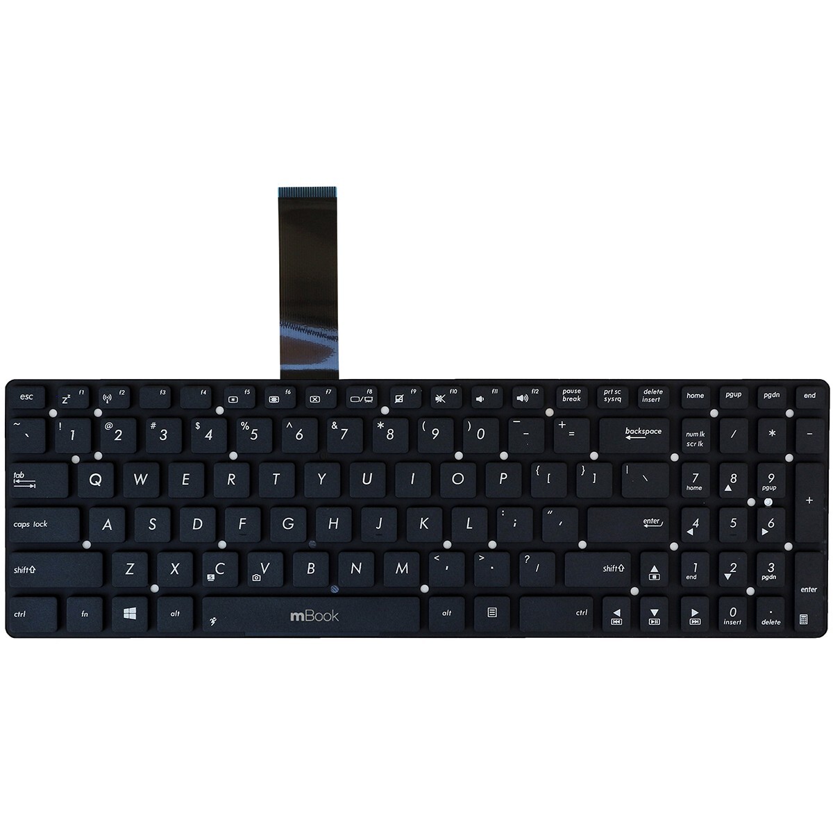 Teclado para Asus X751l U57vm X751lav Us, 