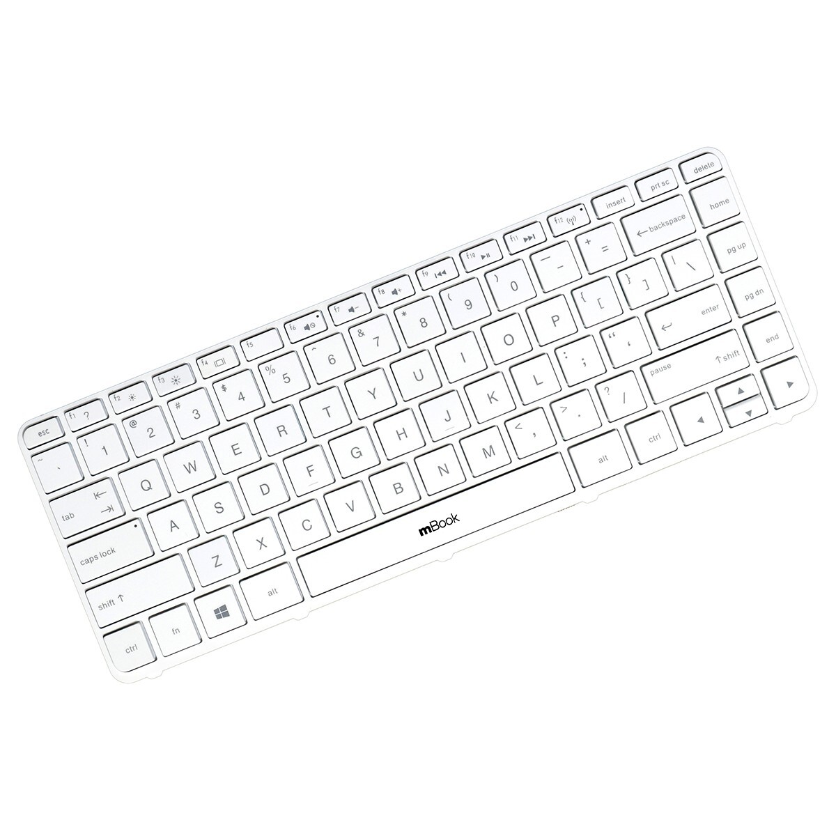 Teclado para HP Tpn-q147 Tpn-c109 Tpn-q117 Branco Us, 