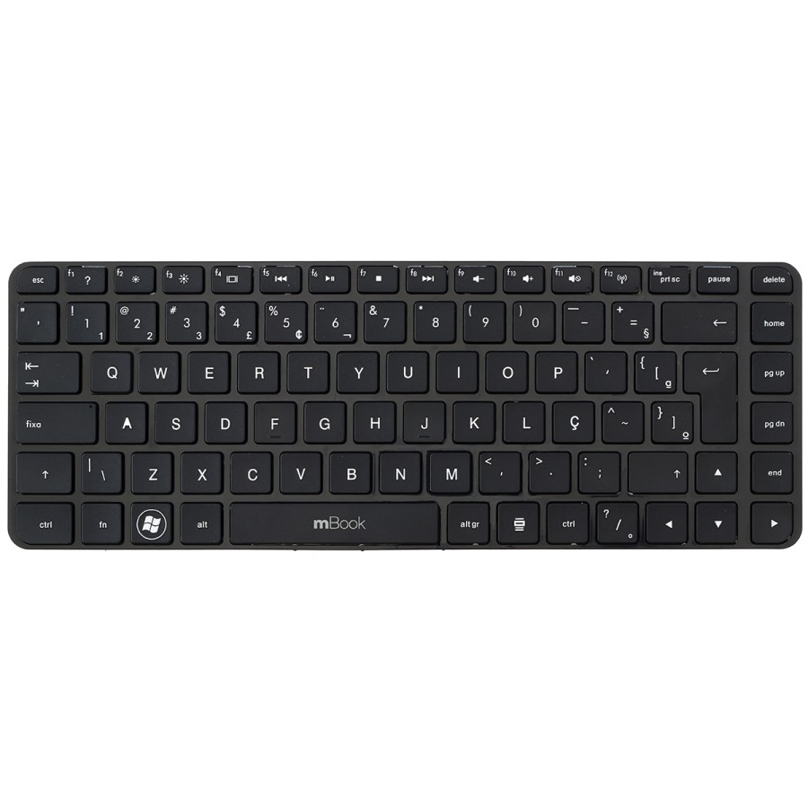 Teclado Hp Pavilion Dm4-2000 Dm4-2100 Ç C/ Moldura, 