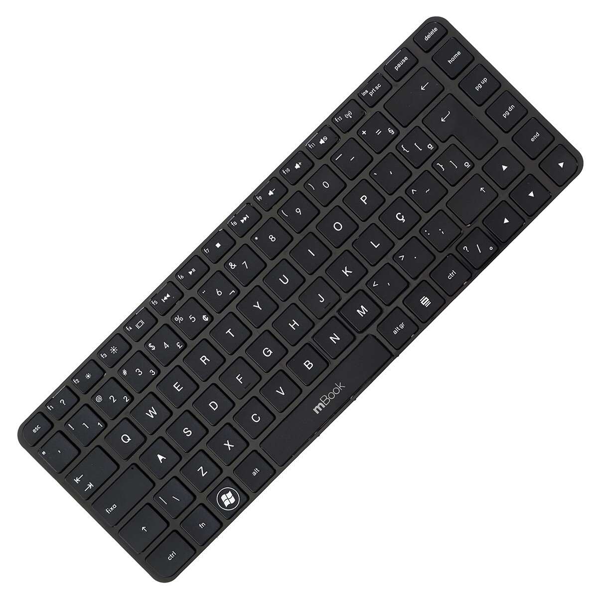 Teclado Hp Dv5-2114br Dv5-2115br Dv5-2040 BR Com Moldura, 