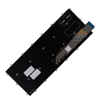 Teclado compatível com Dell 046MX5 ABNT BR Ç, 