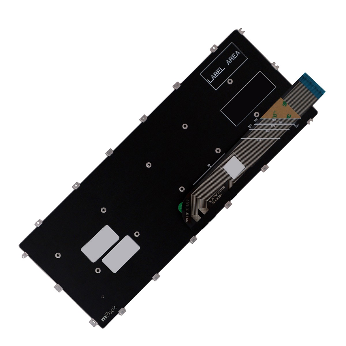 Teclado compatível com Dell 06h7dv ABNT BR Ç, 