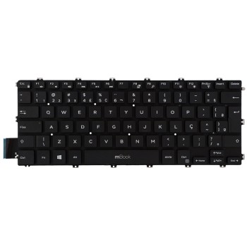 Teclado compatível com Dell 06h7dv ABNT BR Ç, 