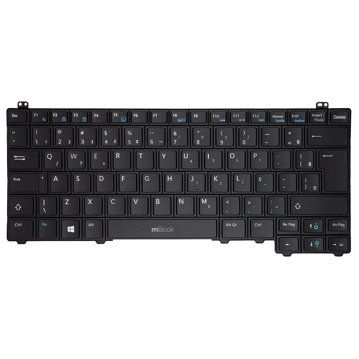 Teclado para Dell Latitude 14 E5440 Retroiluminado Br Com Ç, 