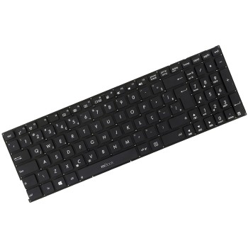 Teclado para Asus X556U compatível com 13NB0bg2ap0211, 
