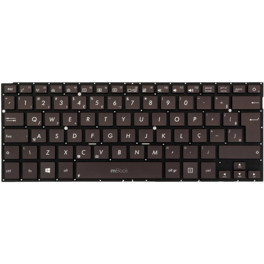 Teclado para Asus Zenbook 0knb0-3621us00 Ux31a-ab72 Bronze, 