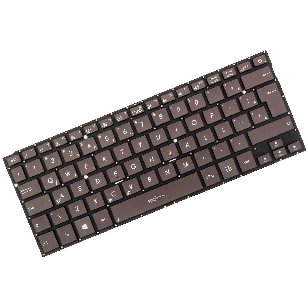 Teclado para Asus Zenbook Ux31a-db51 Ux32a-r4002p Br Bronze, 