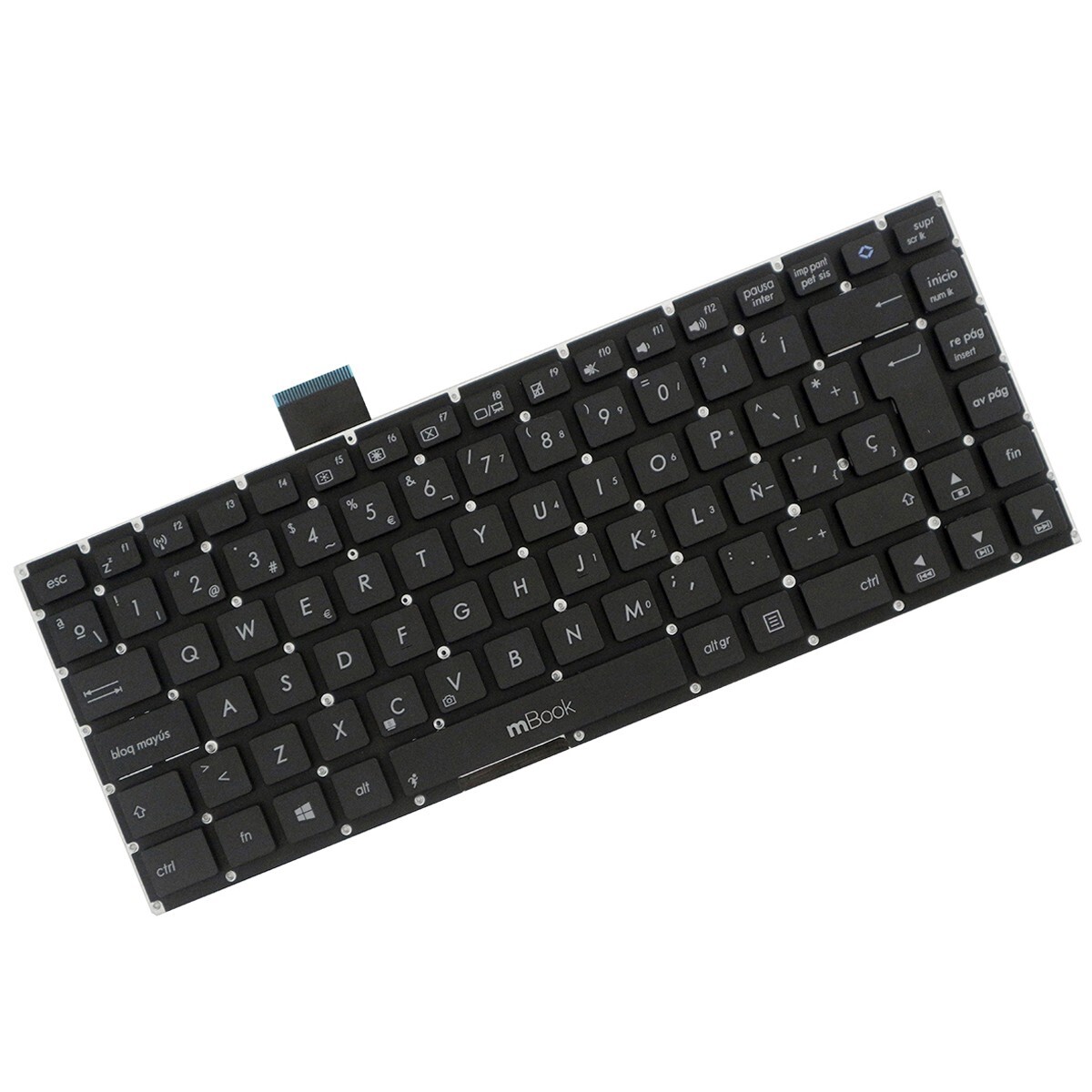 Teclado para Asus A451l A451la A451lb X420ca Espanhol, 