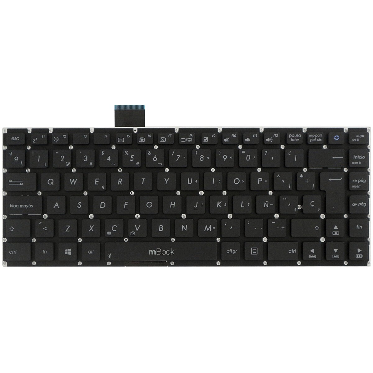 Teclado para Asus V400 V400c V400ca Espanhol, 