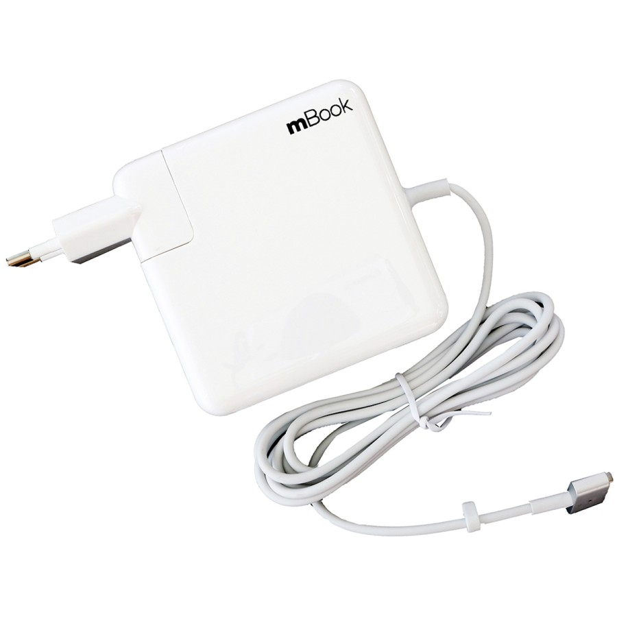 Fonte Para Macbook Pro 85w 20v 4.25a Magsafe 2 Marca Mbook, 