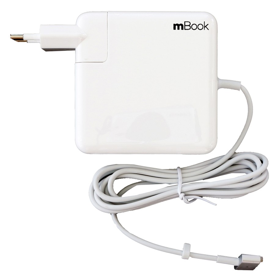 Fonte Para Macbook Pro 85w 20v 4.25a Magsafe 2 Marca Mbook, 
