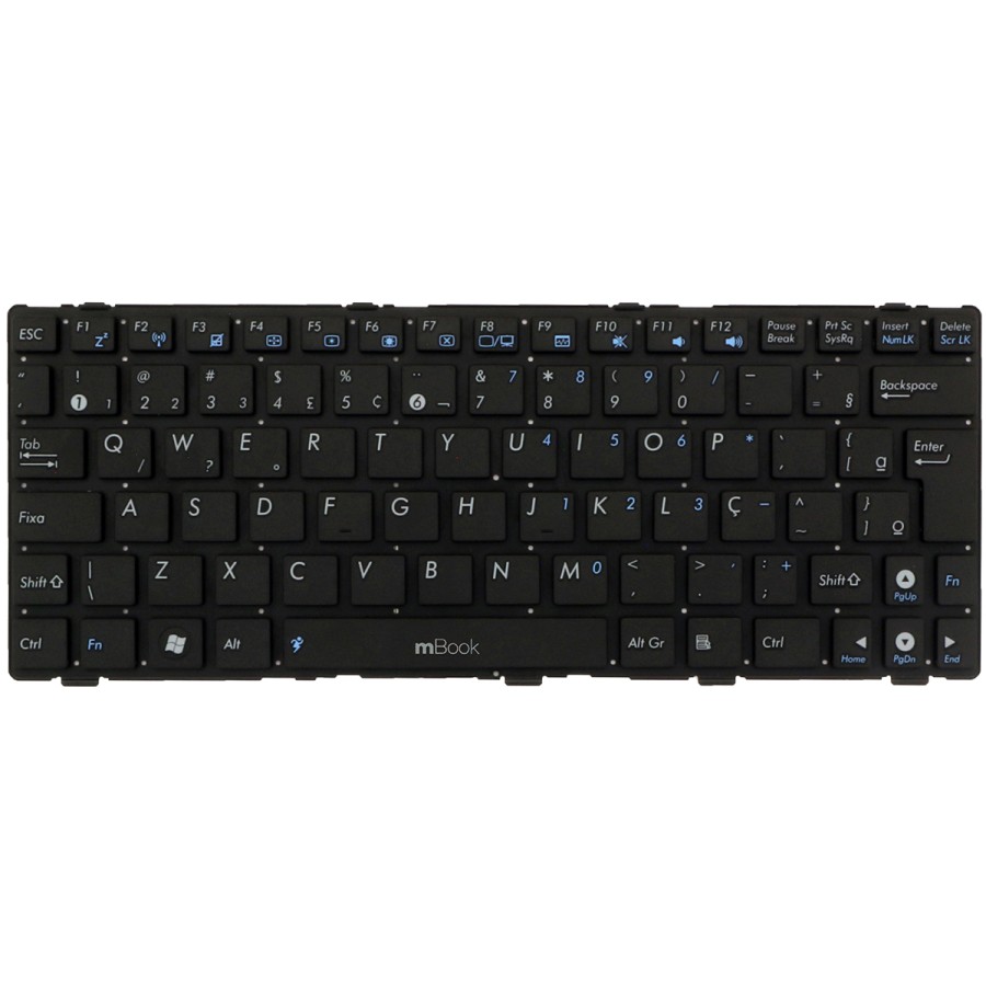 Teclado para Asus Eeepc 0kna-1l3us031029d030114 0kna-212us03, 