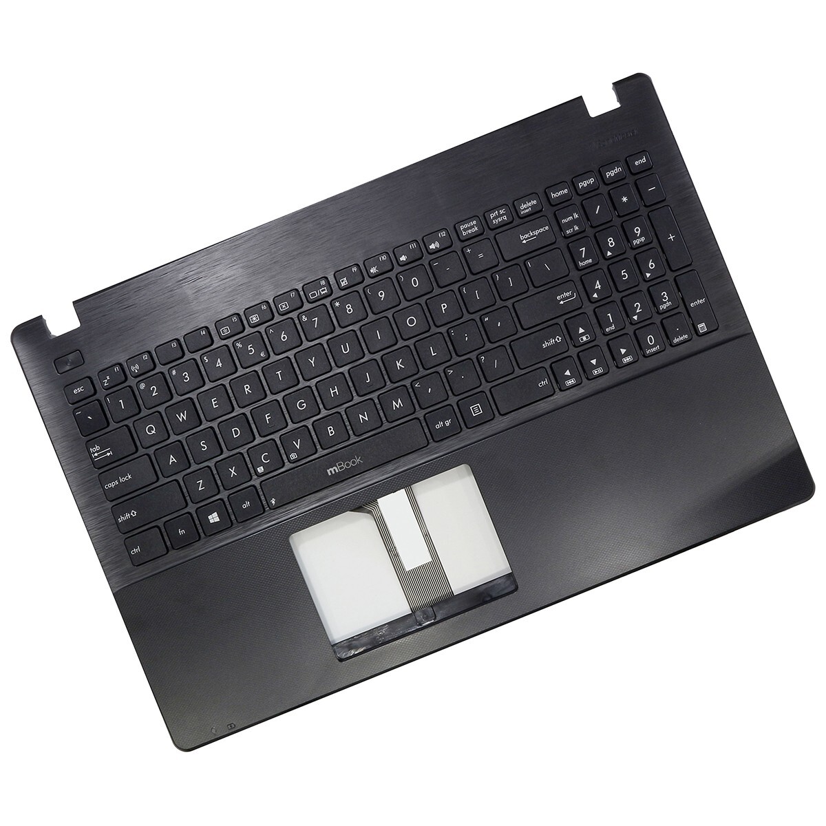 Teclado para Asus compatível com PN MP-11N63U4-9201W, 