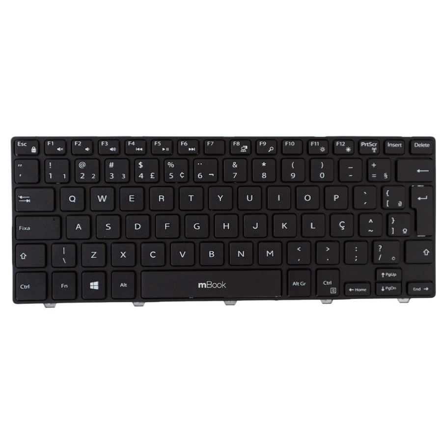 Teclado P/ Dell Inspiron 14-3000 3441 3442 3443 3451 3458 Br, 