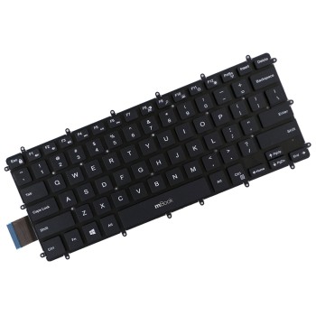 Teclado para Dell Inspiron i15-7580-A40S US Sem LED, 