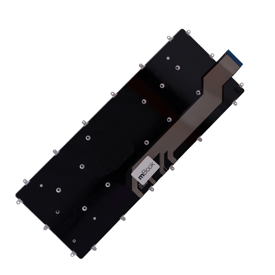 Teclado para Dell Inspiron i15-7580-A40S US Sem LED, 