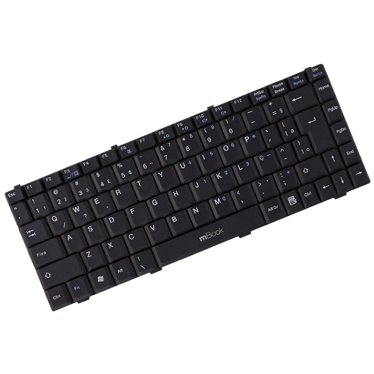 Teclado Itautec W7630 W7635 W7645 W7650 N8610 Abnt2 Br Com Ç, 