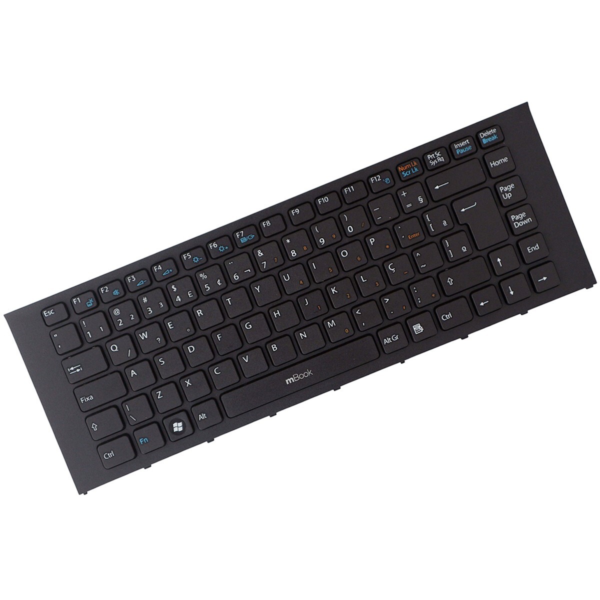 Teclado Sony Vaio Vpc-ea24fm/p Vpc-ea36fm/b Preto C Frame, 