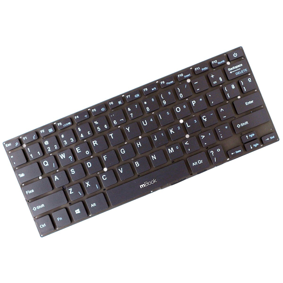 Teclado Para Notebook Multilaser Legacy Cloud PC131 Wifi F4, 