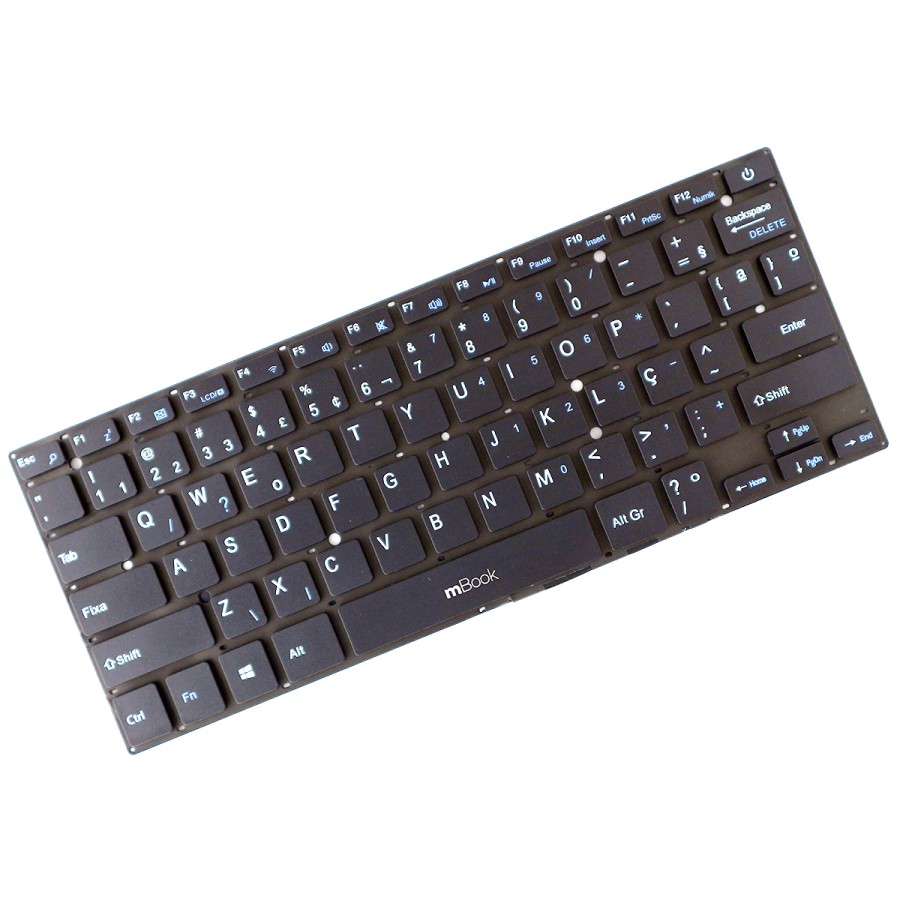 Teclado Para Notebook Multilaser Legacy Cloud PC131 Wifi F4, 