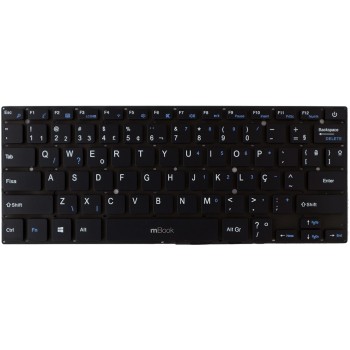 Teclado Para Notebook Multilaser Legacy Cloud PC131 Wifi F4, 