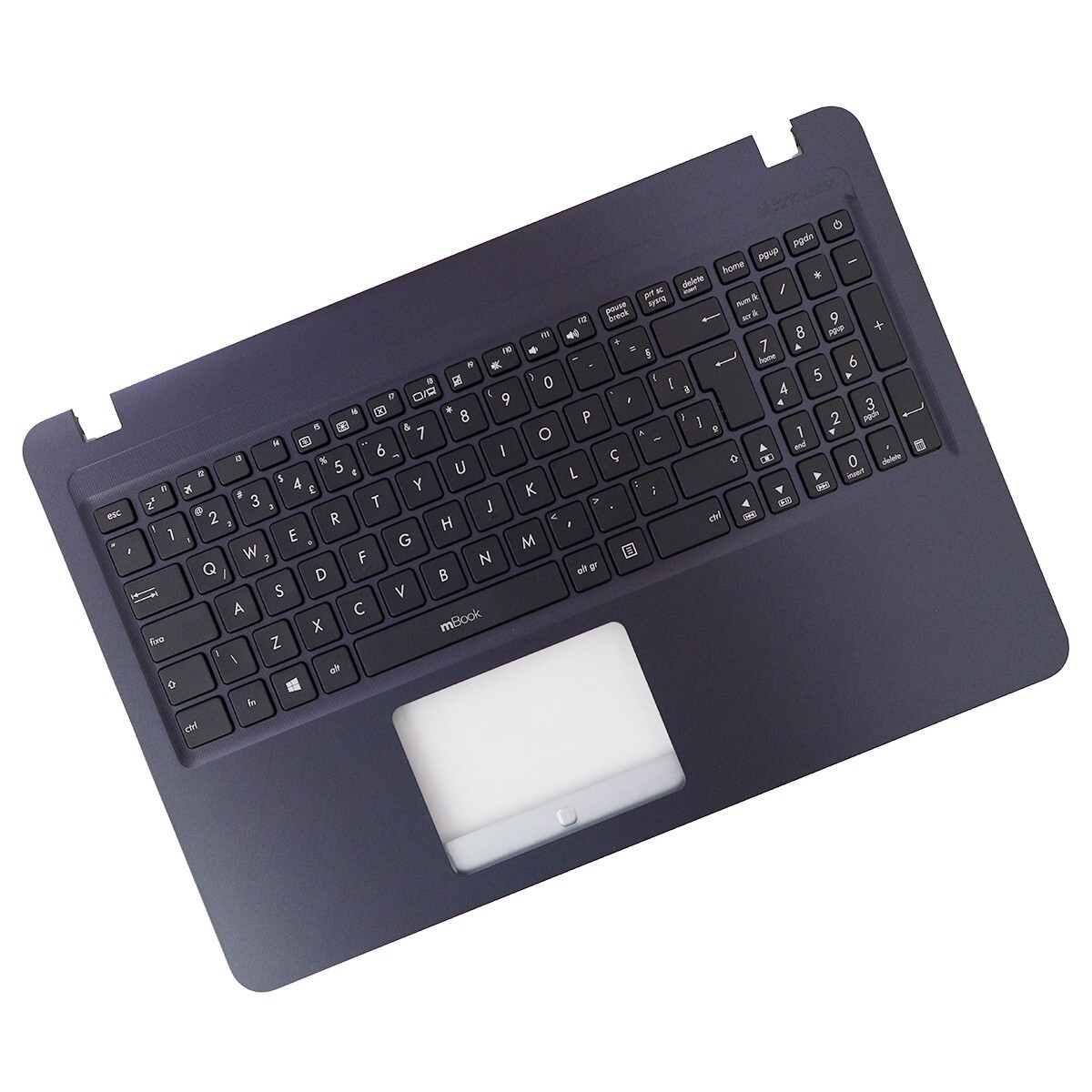 Carcaça cover C com teclado para Asus X540 BR, 