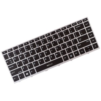 Teclado para HP com Hp Probook 640 G4 Us Mold Prata, 