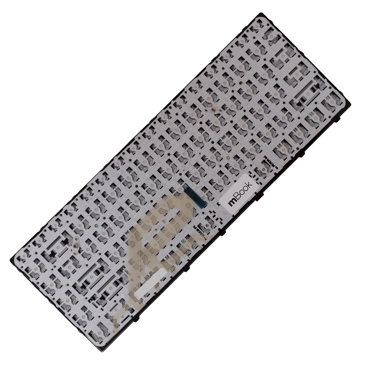Teclado pra HP compatível com sg-87710-40a Moldura Prateada, 