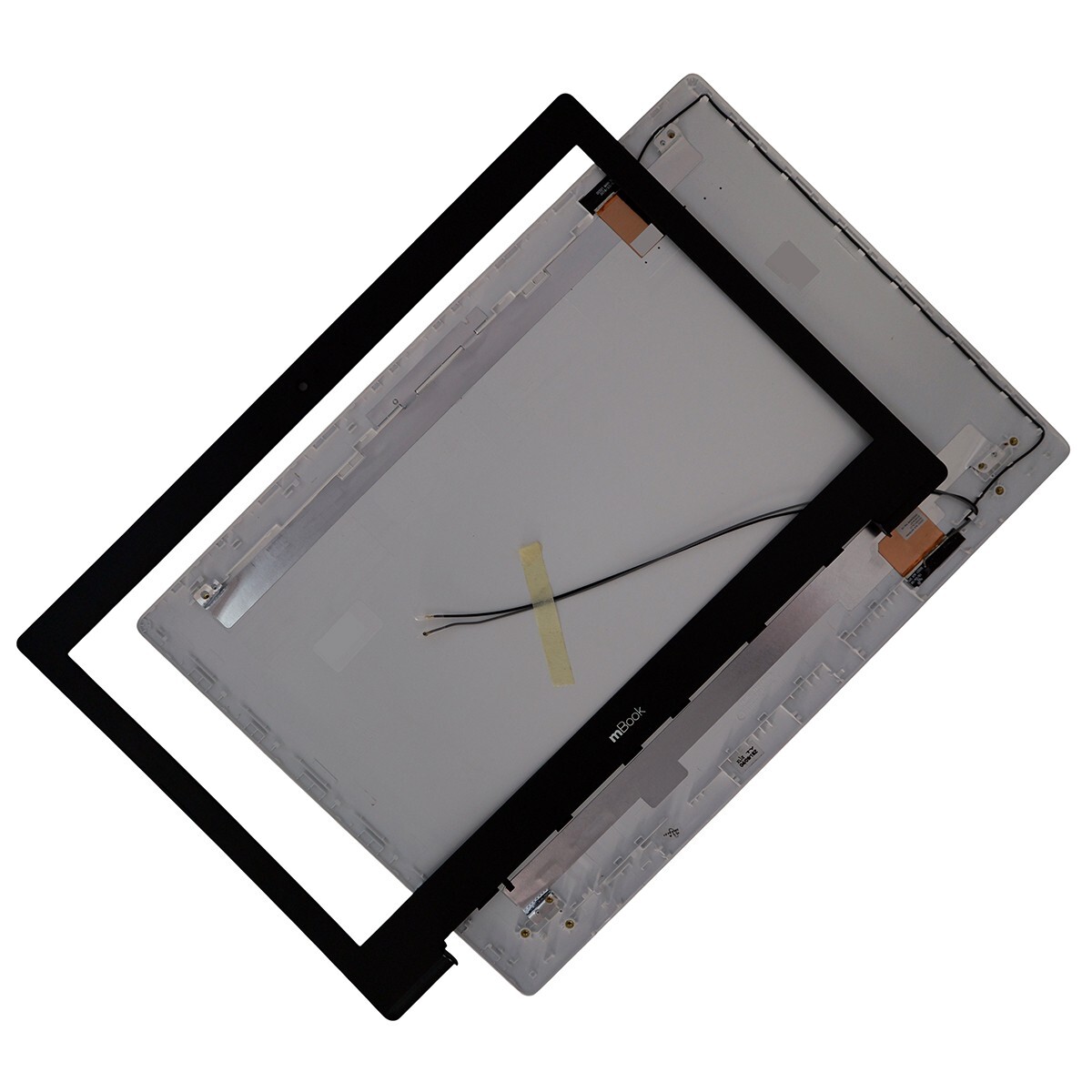 Carcaça tampa traseira e moldura para Lenovo 330-15IKB, 