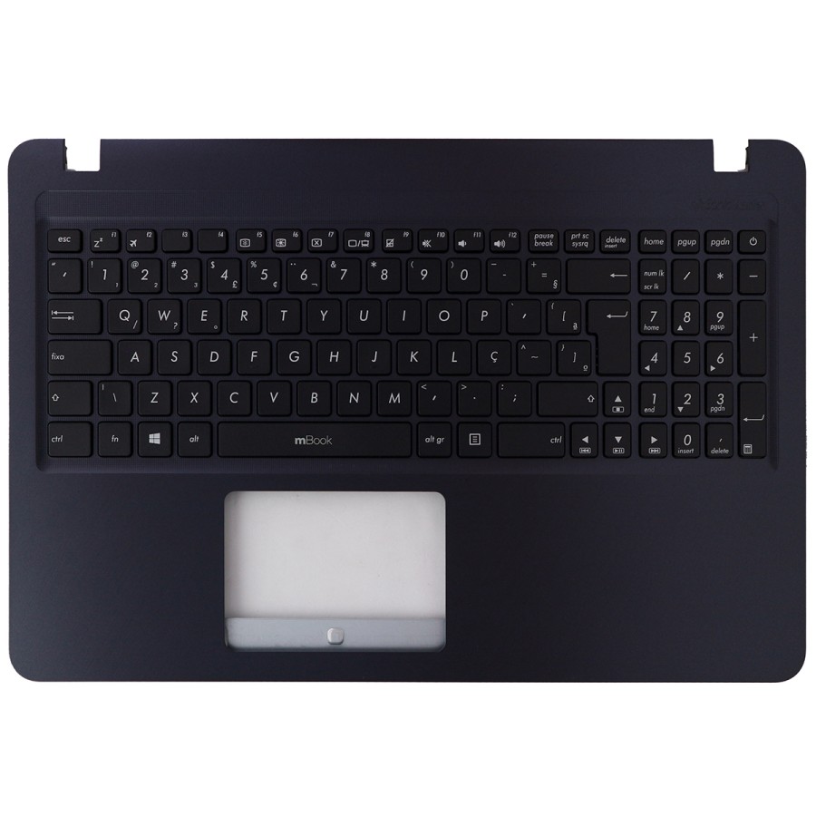 Conjunto base teclado compatível com Asus 13NB0HE3AP0101 BR, 