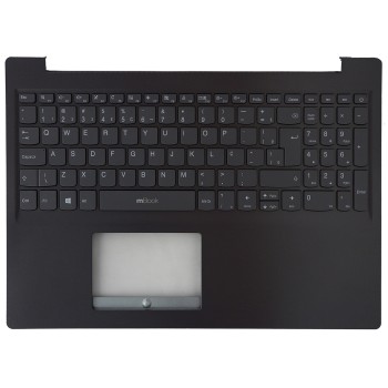 Carcaça base teclado para Lenovo S145-15IWL cinza, 