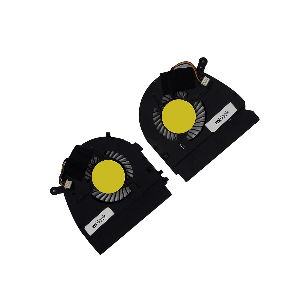 Par Cooler Fan para Dell Vostro 5470 Ppd50 Hgt7x Novo, 