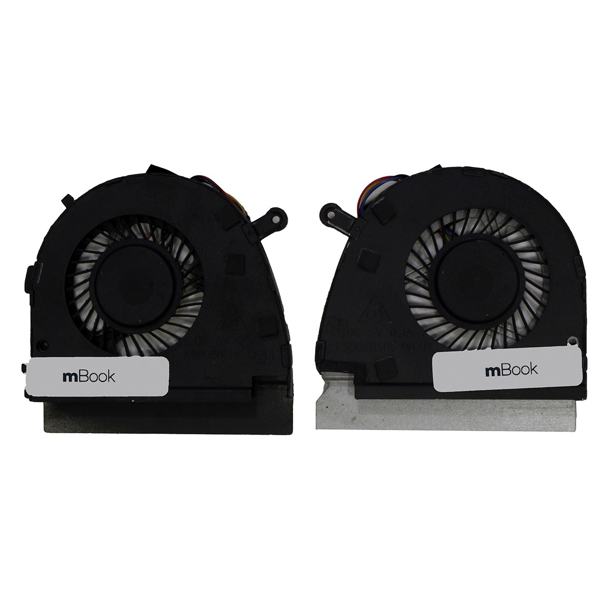 Par Cooler Fan para Dell Vostro 5470 Ppd50 Hgt7x Novo, 