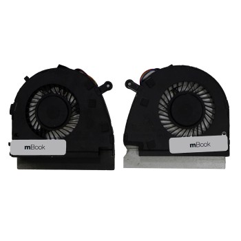Par Cooler Fan para Dell Vostro 5470 Ppd50 Hgt7x P41g, 