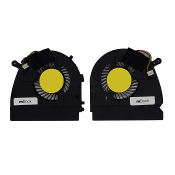 Par Cooler Fan para Dell Vostro 5470 Ppd50 Hgt7x P41g, 