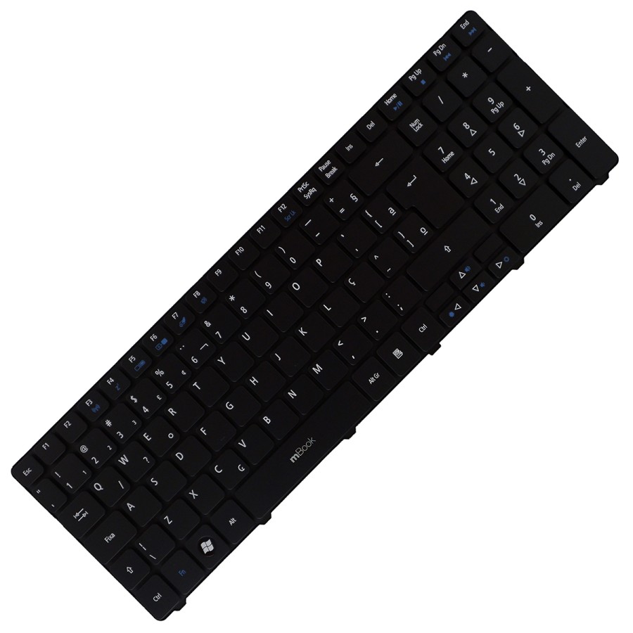 Teclado Gateway Ne56 Ne56r Nsk-aue1b 9z.n3m82.e1b Pk130qg2a2, 