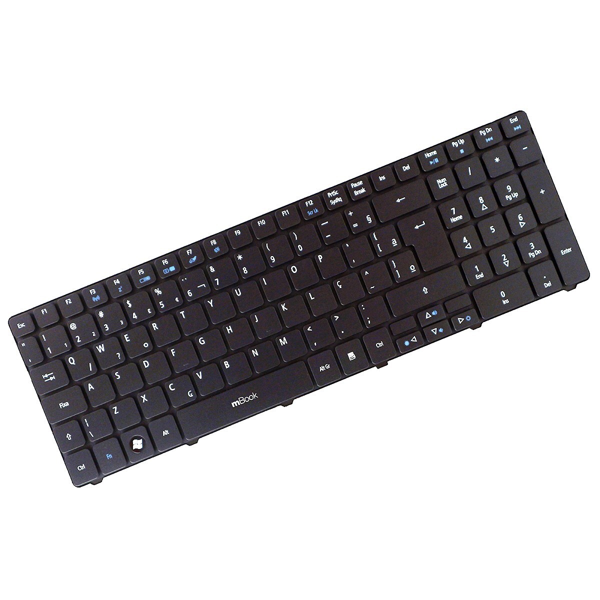 Teclado Notebook Gateway Nv55c12b Nv5930u Nv5918u Ç, 