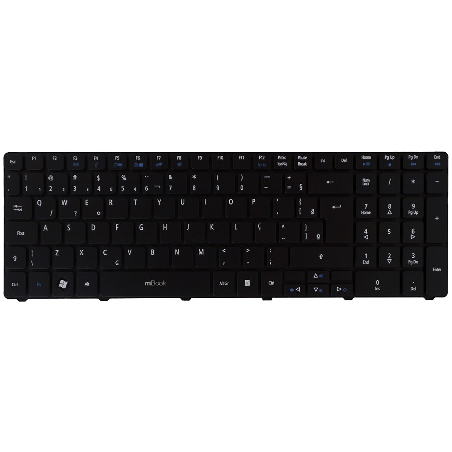 Teclado Notebook para Acer Aspire Nsk-aud1b, 