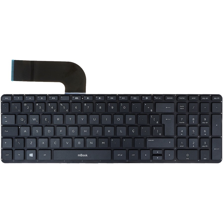 Teclado para HP Aey14u00410 V140646bs Sg-59660-2da Br, 
