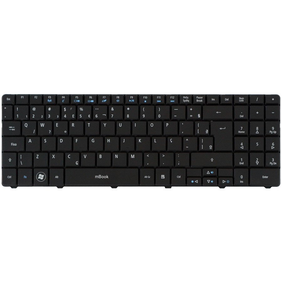 Teclado para Acer Pk1306r1a29 Mp-08g66pa-6981 Nsk-gfa06, 