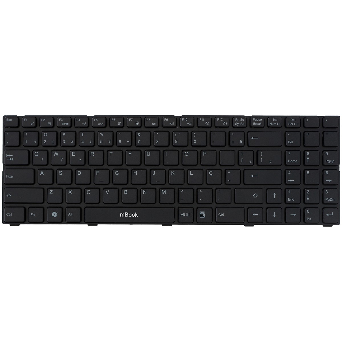 Teclado Notebook Avell B154 Max/plus Aetwc601010 BR com Ç, 