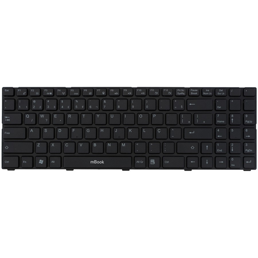 Teclado Notebook Avell B154 Max/plus Aetwc601010 BR com Ç, 